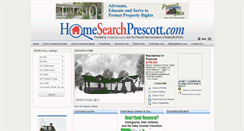 Desktop Screenshot of homesearchprescott.com